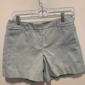 White House Black Market | Dusty Blue Misses Shorts | Size 2